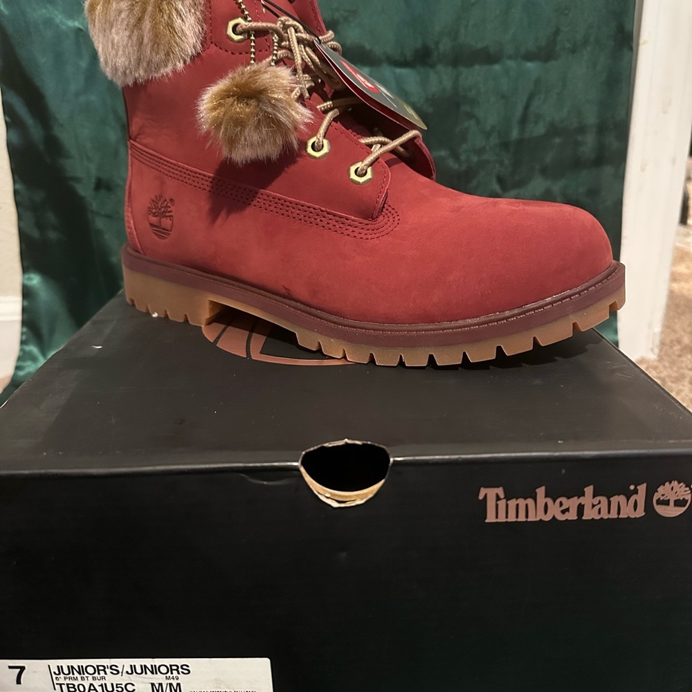 Timberland Women's Red Boots